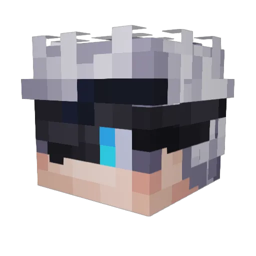 FranFronti Minecraft avatar head, 3D render