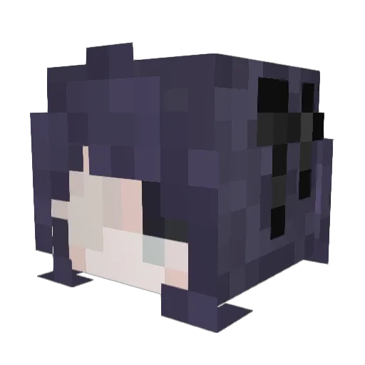 FranKingg Minecraft avatar head, 3D render