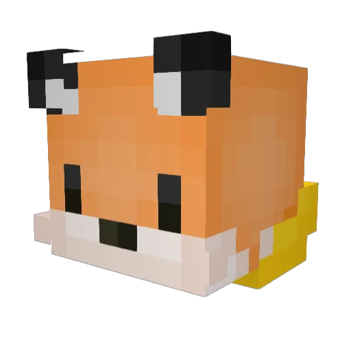 FranLezStar Minecraft avatar head, 3D render
