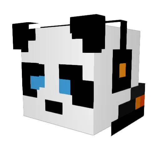 Franc_Alex Minecraft avatar head, 3D render