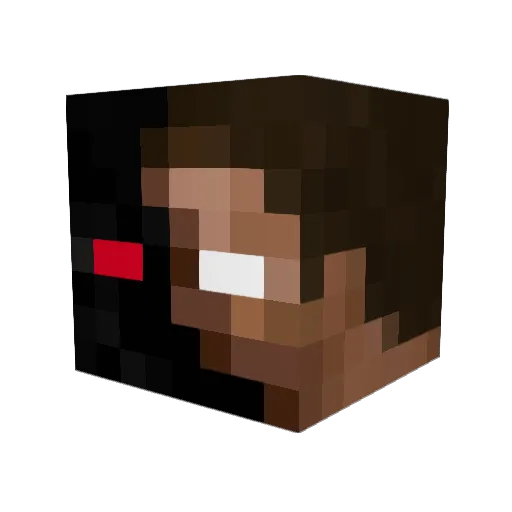 Francesco1200 Minecraft avatar head, 3D render