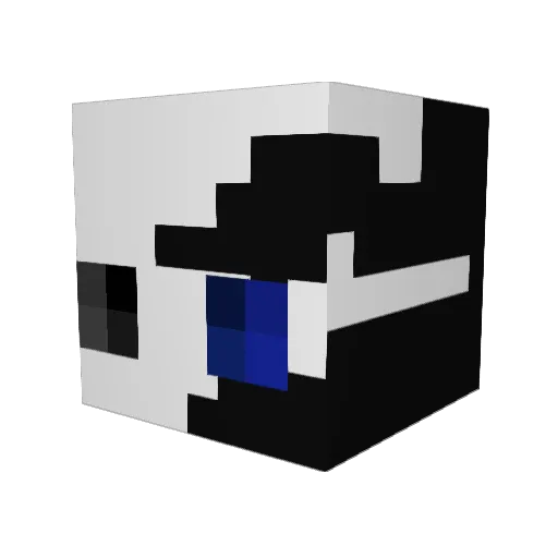 Francesco2025 Minecraft avatar head, 3D render