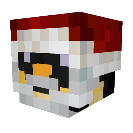 Francesco98 Minecraft avatar head, 3D render