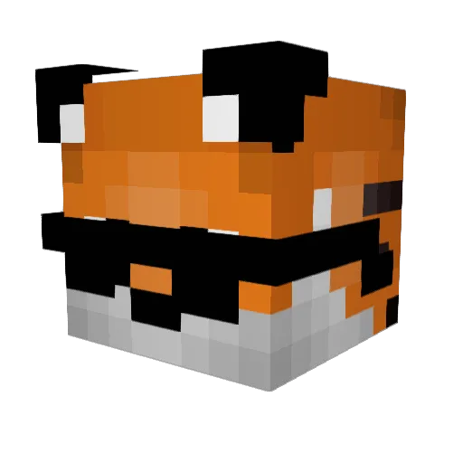 Francesko2137 Minecraft avatar head, 3D render