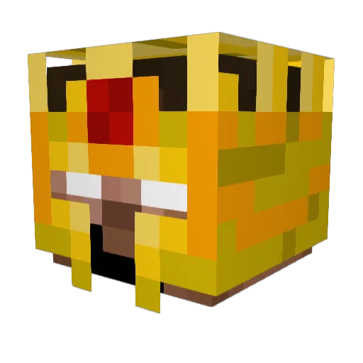 Franchessco Minecraft avatar head, 3D render