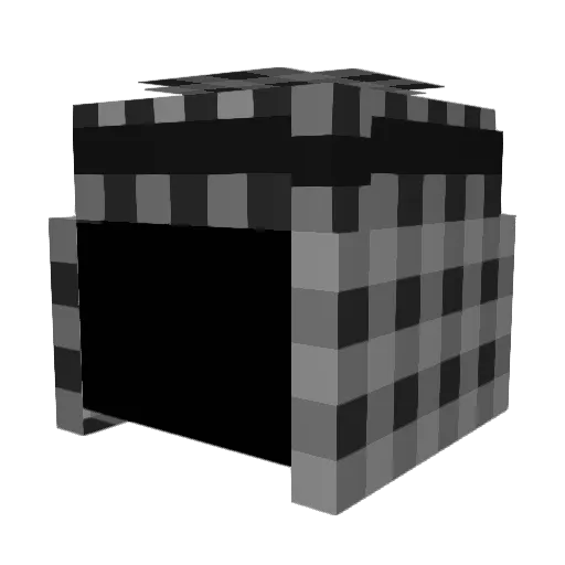 Franciismrc Minecraft avatar head, 3D render