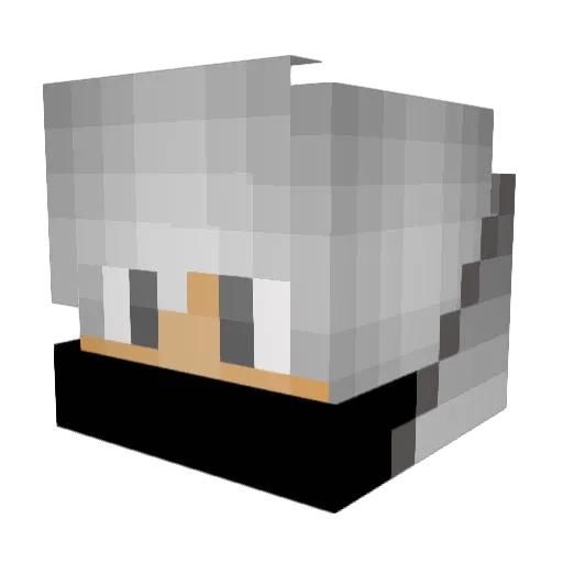 Francisco1118 Minecraft avatar head, 3D render