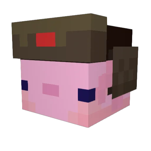Francisco3718 Minecraft avatar head, 3D render