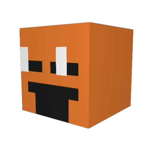 FrancoAva7777 Minecraft avatar head, 3D render