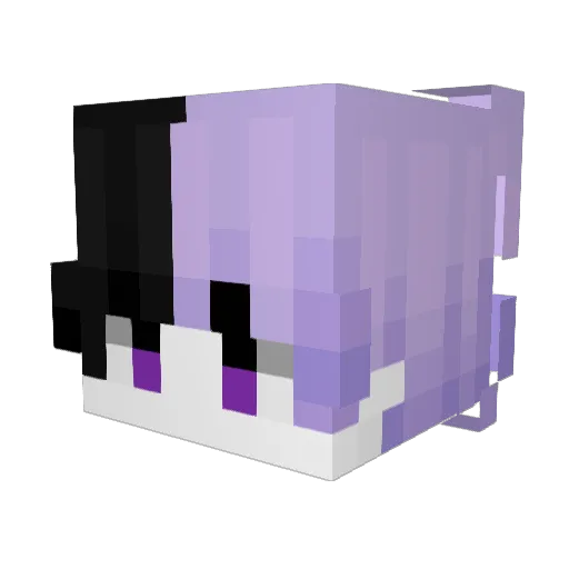 FrancyGame7 Minecraft avatar head, 3D render