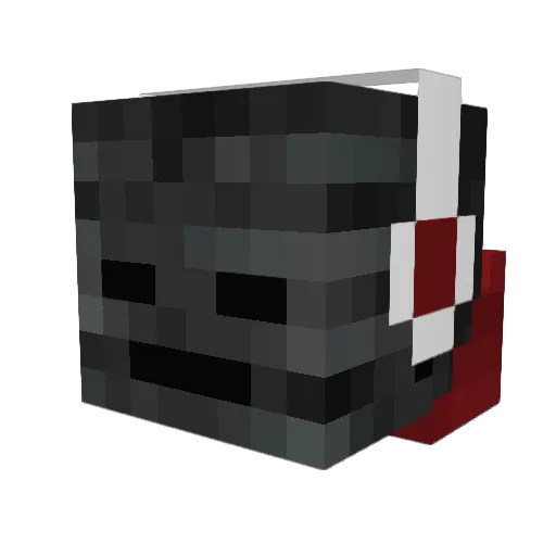 Francysco Minecraft avatar head, 3D render