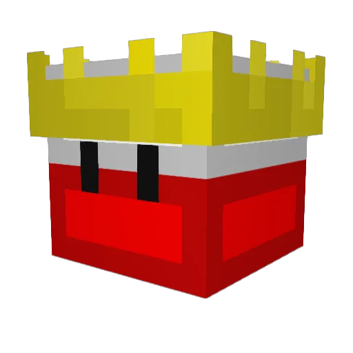 Franek5208 Minecraft avatar head, 3D render