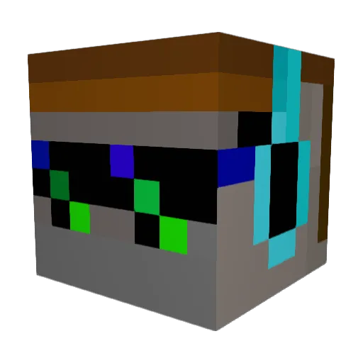 FranekFranek2017 Minecraft avatar head, 3D render