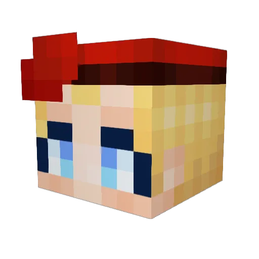 Frank_Whorrigan Minecraft avatar head, 3D render