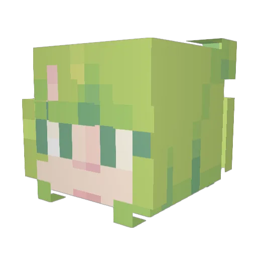 Frank__Ocean Minecraft avatar head, 3D render