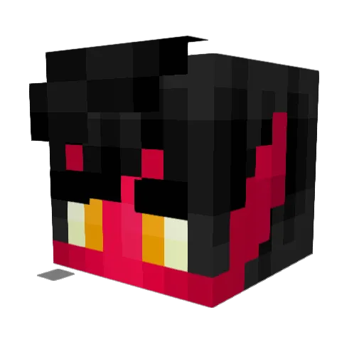 Frankcegs Minecraft avatar head, 3D render