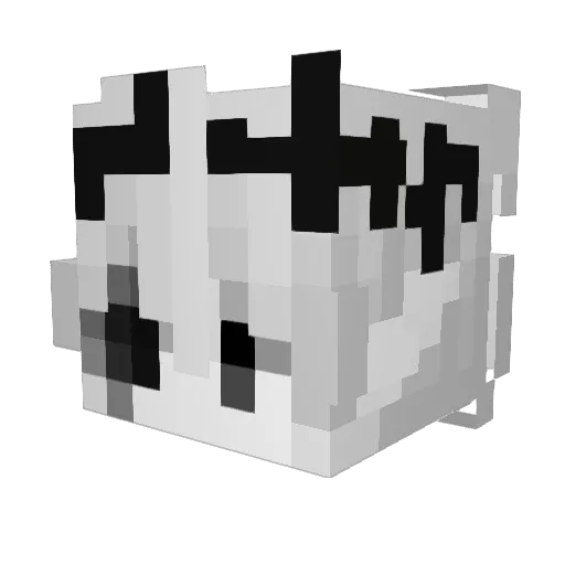 Frankcnxrt Minecraft avatar head, 3D render