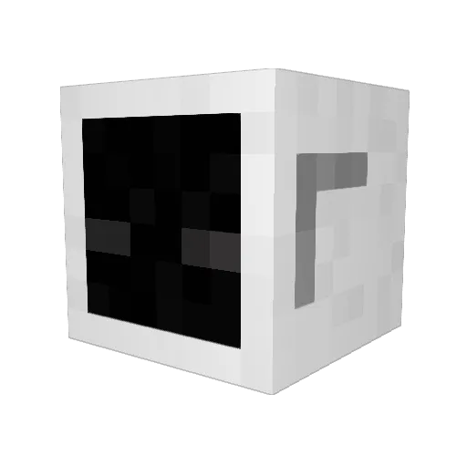 Frankeeeey Minecraft avatar head, 3D render