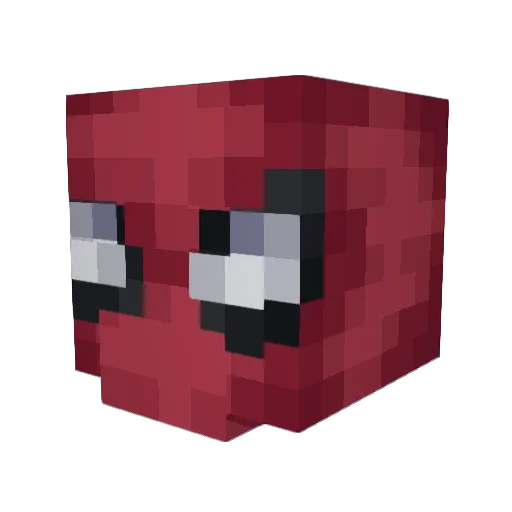 Frankeeen Minecraft avatar head, 3D render