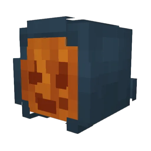 Frankenstein1987 Minecraft avatar head, 3D render