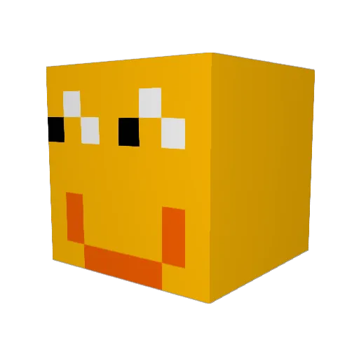FrankerJPG Minecraft avatar head, 3D render