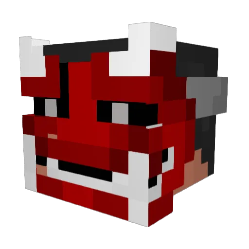Frankh04 Minecraft avatar head, 3D render