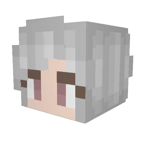 FrankieDank_ Minecraft avatar head, 3D render
