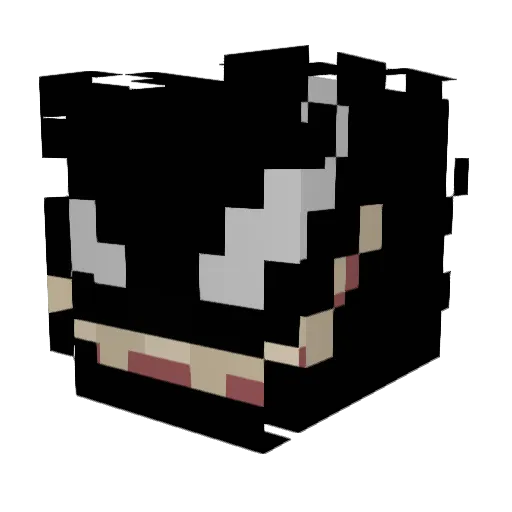 Frankkk2004 Minecraft avatar head, 3D render