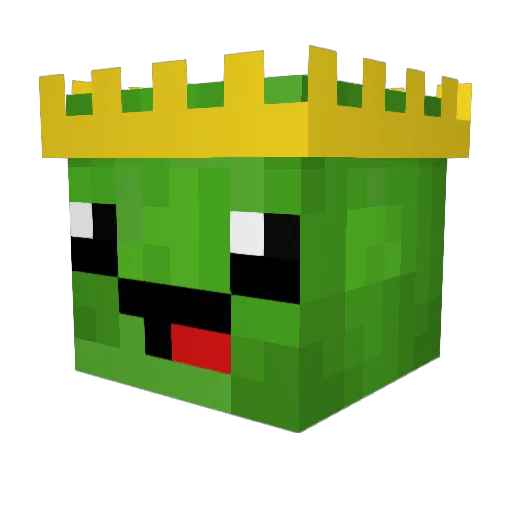 Franklinlpb Minecraft avatar head, 3D render