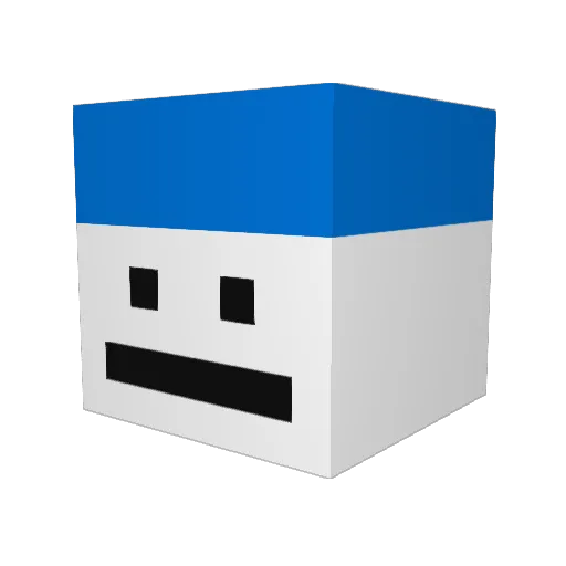FrankoDanko79 Minecraft avatar head, 3D render