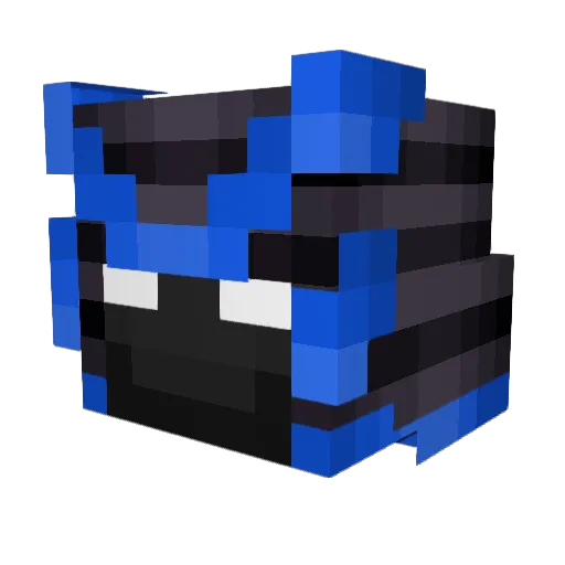 Frankozaurr4 Minecraft avatar head, 3D render