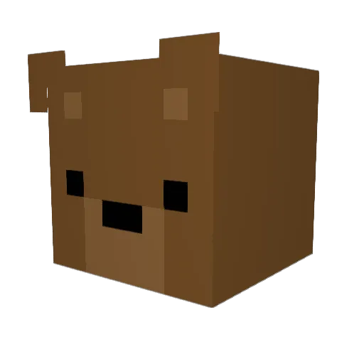 Franks_Ocean Minecraft avatar head, 3D render