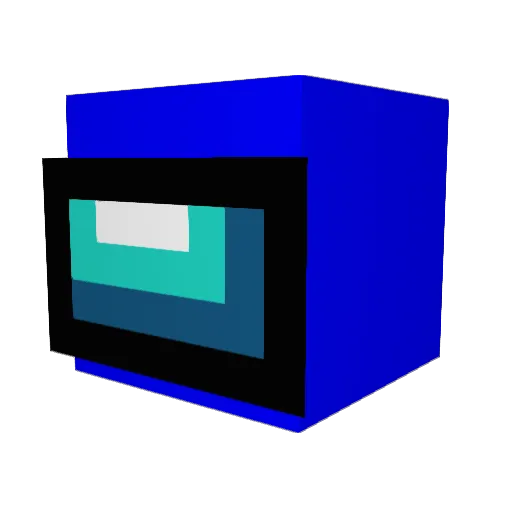 FranktheDank3 Minecraft avatar head, 3D render