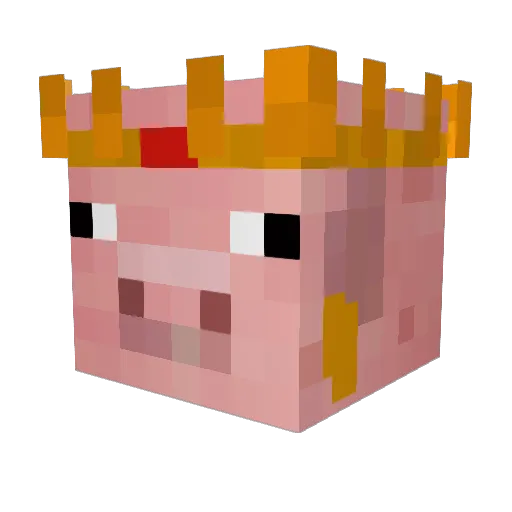 Frankygaming8 Minecraft avatar head, 3D render
