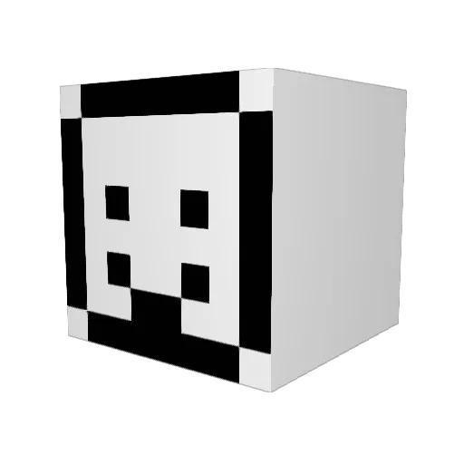 FranmorHD Minecraft avatar head, 3D render