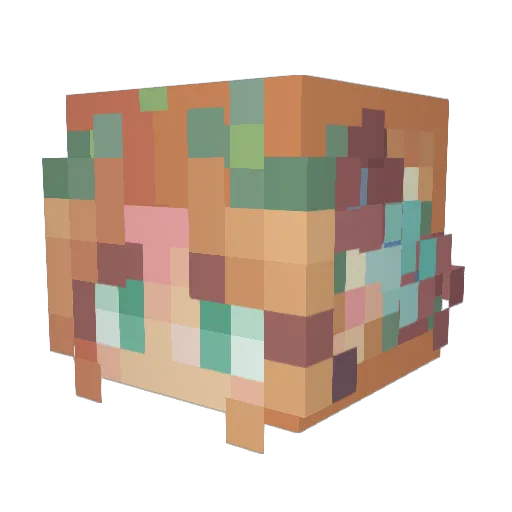 Frannnnnn7 Minecraft avatar head, 3D render
