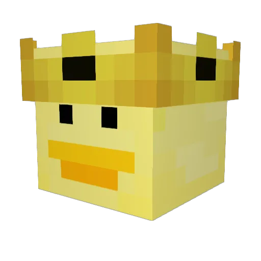 Franox321 Minecraft avatar head, 3D render