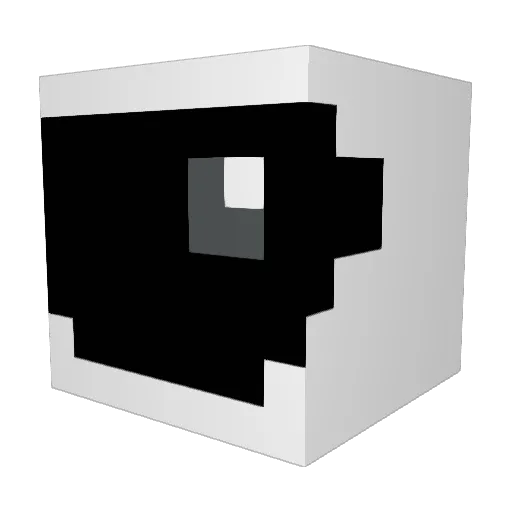 Franquito03 Minecraft avatar head, 3D render