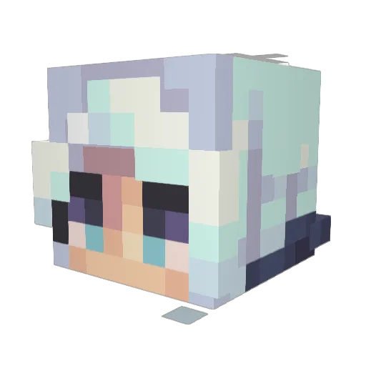 FranquitoDisousa Minecraft avatar head, 3D render