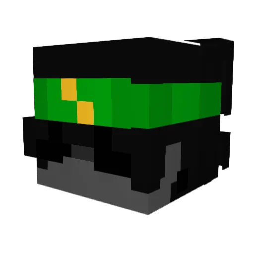 FransFerdinand Minecraft avatar head, 3D render