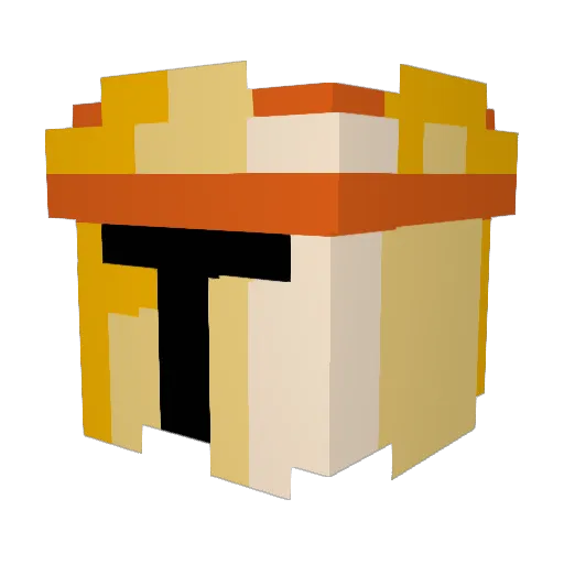 Franyoo11 Minecraft avatar head, 3D render