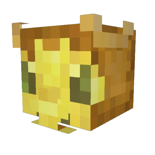Franzlll Minecraft avatar head, 3D render
