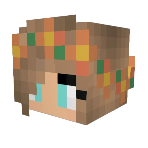 Franzy94 Minecraft avatar head, 3D render