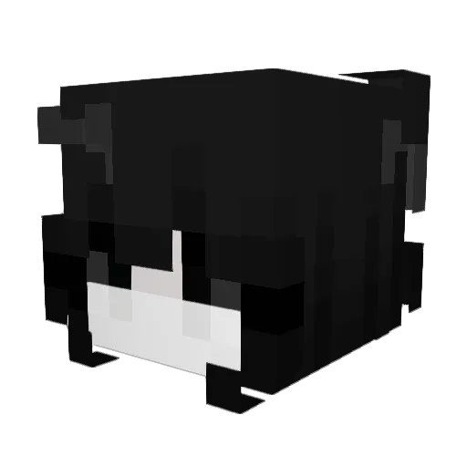 FrascaTTTi Minecraft avatar head, 3D render
