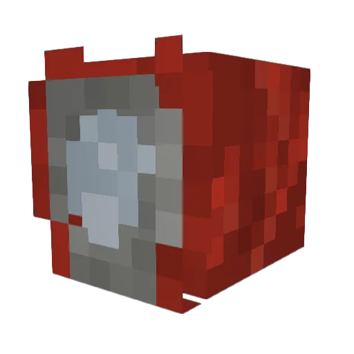 Frascus Minecraft avatar head, 3D render
