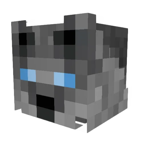 Frasty23 Minecraft avatar head, 3D render