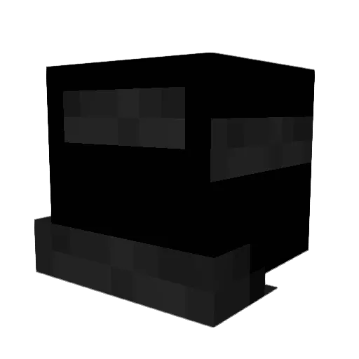 Fraudc6 Minecraft avatar head, 3D render