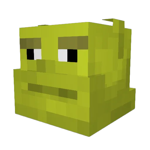 Fraude11 Minecraft avatar head, 3D render