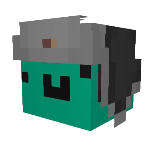 Frazee__ Minecraft avatar head, 3D render