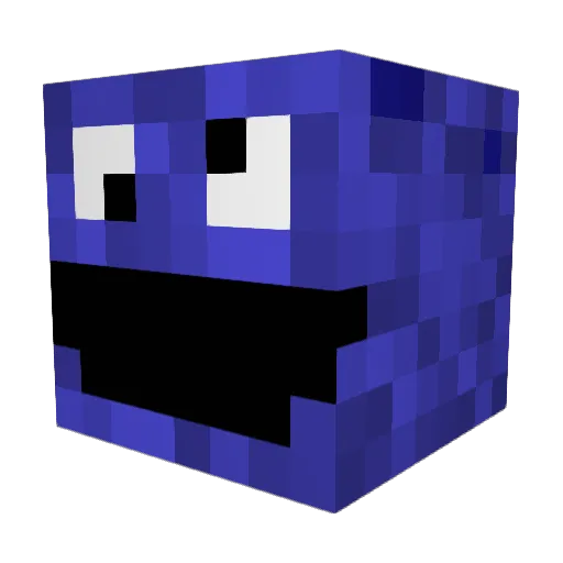 FreZzy_YT Minecraft avatar head, 3D render